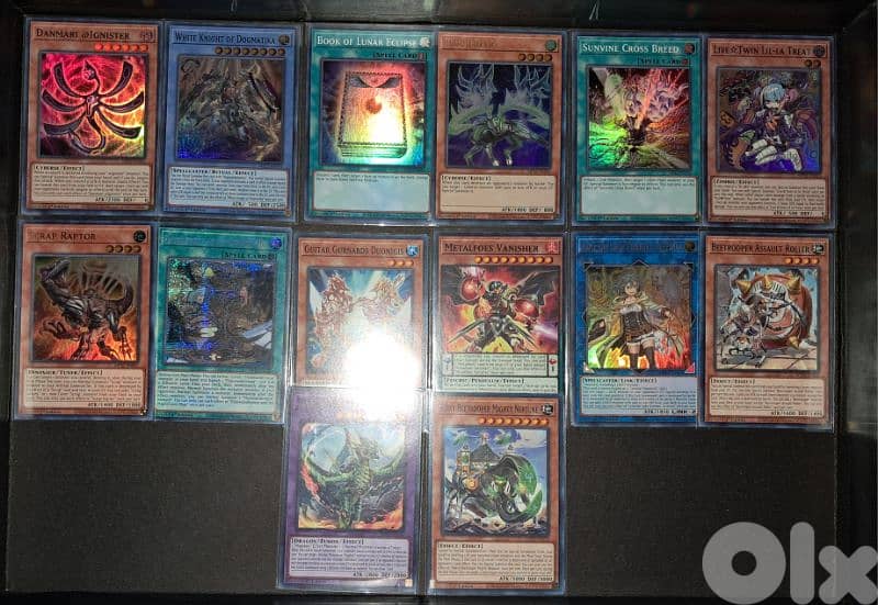 dark magician and other cards for sell yugioh 7