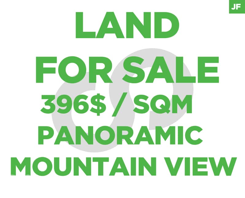 LAND --  in the serene and peaceful area of Beit Merry ! REF#JF125188 0