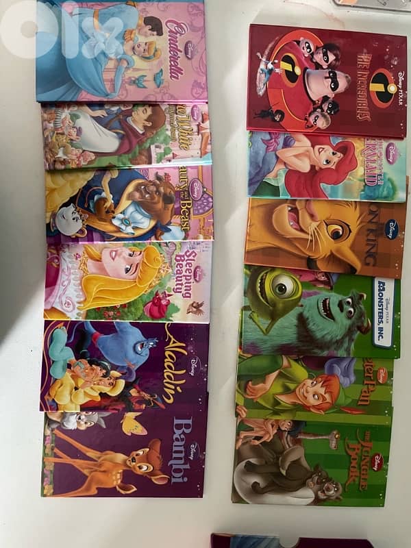 DISNEY SET OF 12 MINI STORYBOOKS 3