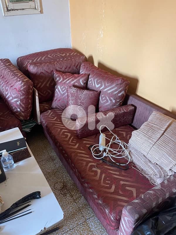 2 living room sofas 1