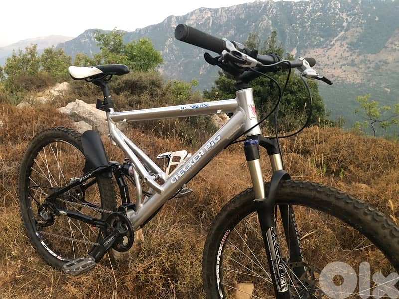 Retro Checker Pig CPXS 7000 duel suspension mountain bike Germany 13