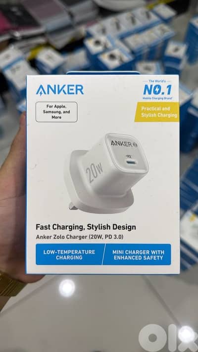 Anker zolo usb-c 20w 3pin white