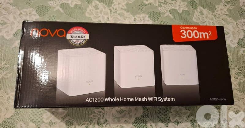 Tenda Nova MW3 Mesh Wi-Fi System – 3 Nodes 0