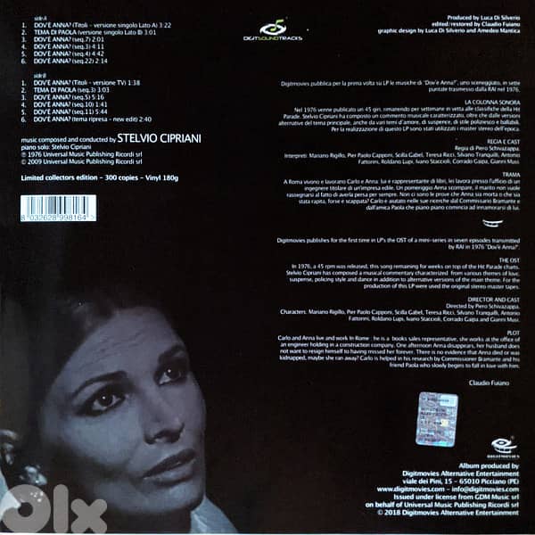 Dov'è Anna? ( Limited collectors edition) 1