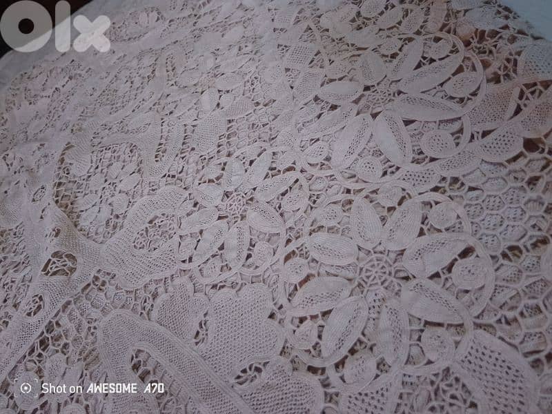 شرشف سفرة شغل إيد ، نوعية تقيلة 0