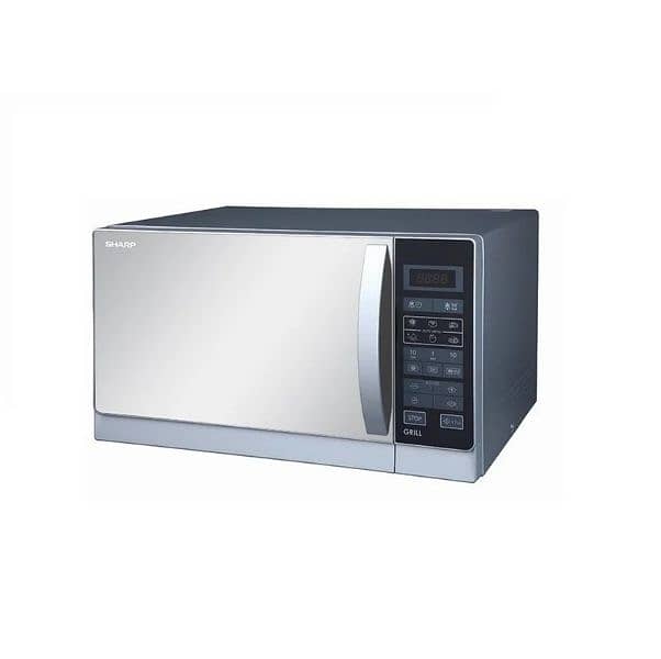 Microwave Sharp 25L Silver مايكروويف شارب الأصلي 0