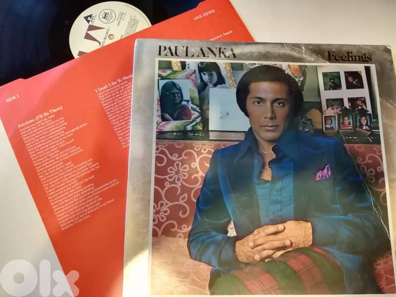 Paul Anka "Feelings" vinyl  album 0