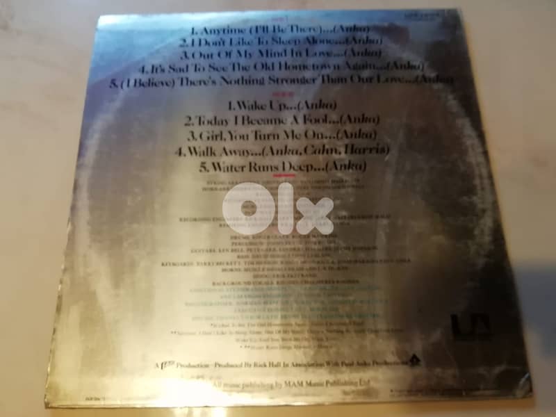 Paul Anka "Feelings" vinyl  album 1