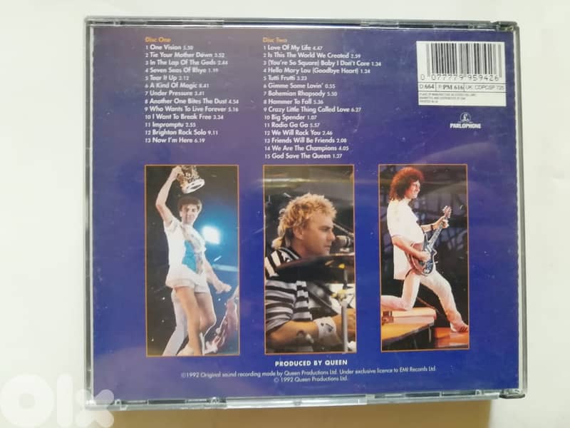 Queen – Live At Wembley stadium '86 2 CDs 4