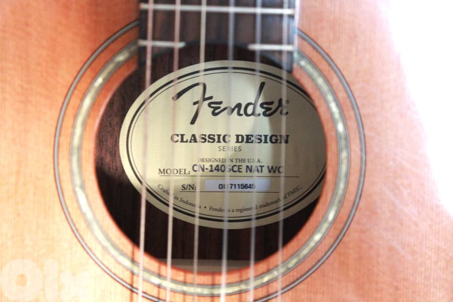 "Fender CN 140 SCE NAT" for sale 1