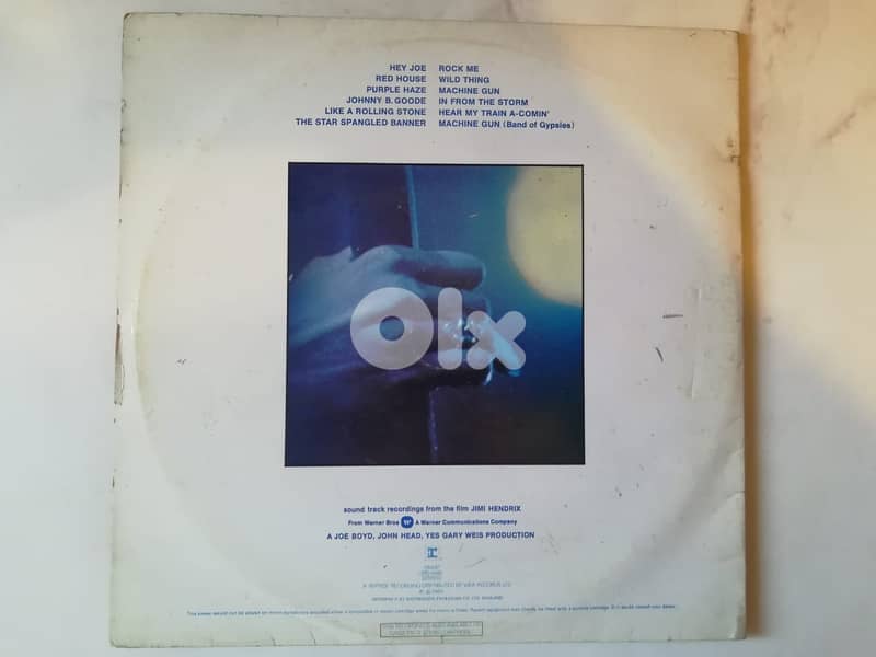 Jimi Hendrix – Sound Track Recordings From The Film "Jimi "2 vinyl 2