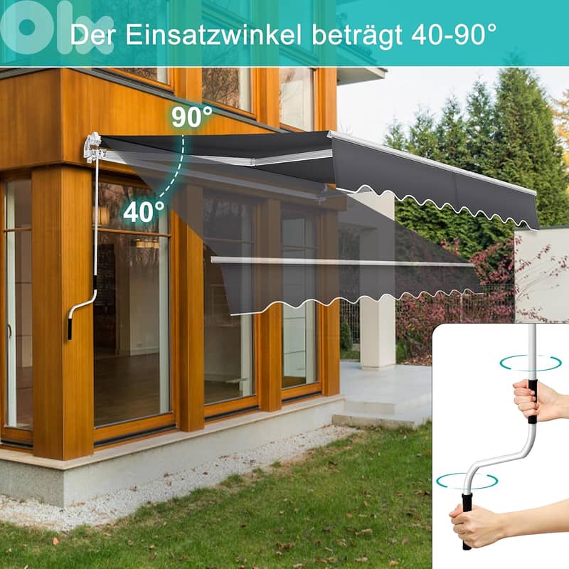 Aluminium Awning Clip-Awning Balcony Awning 4