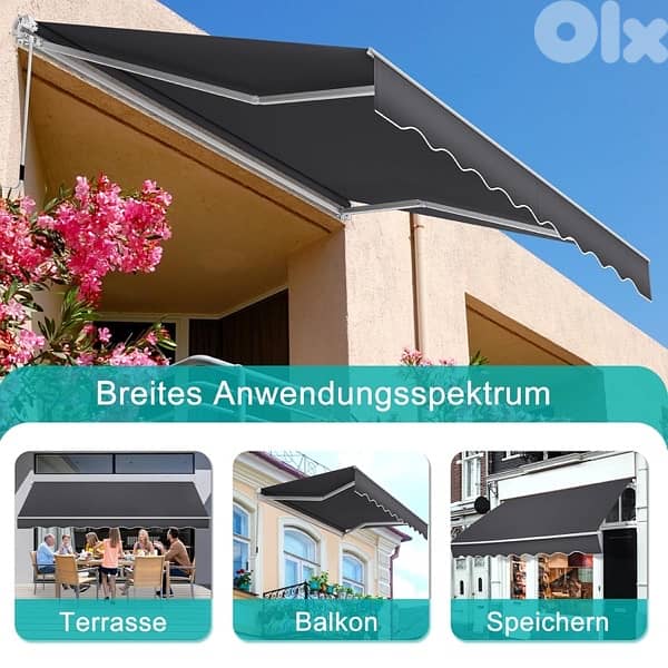 Aluminium Awning Clip-Awning Balcony Awning 6