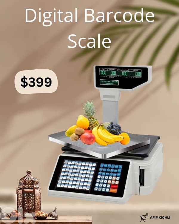 Digital Barcode Scale 0