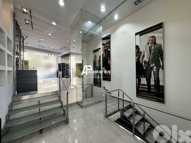 2 Floors - 230 Sqm - Shop For Rent in Downtown 0