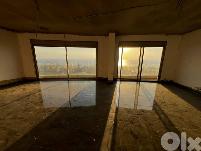SUPER DELUXE APARTMENT FOR SALE IN KFARYASSINE PANORAMIC VIEW,(AD-181) 0