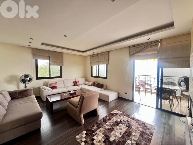 Furnished duplex for sale in Baabdat دوبلكس مفروش للبيع في بعبدات 0