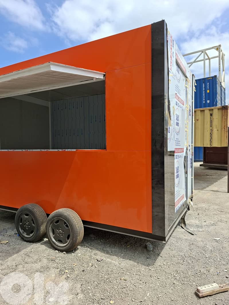 Mobile Trailer 4x2 meter 1