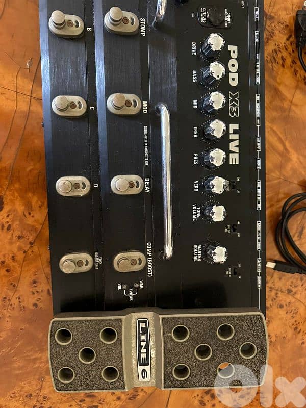 line 6 multi effect pedal guitar amp 2