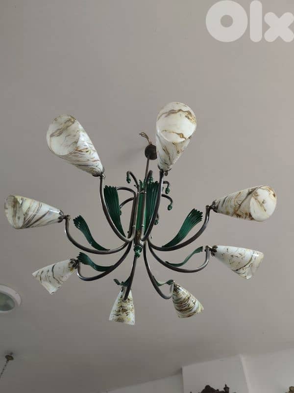 super wonderful chandelier art nouveau 3