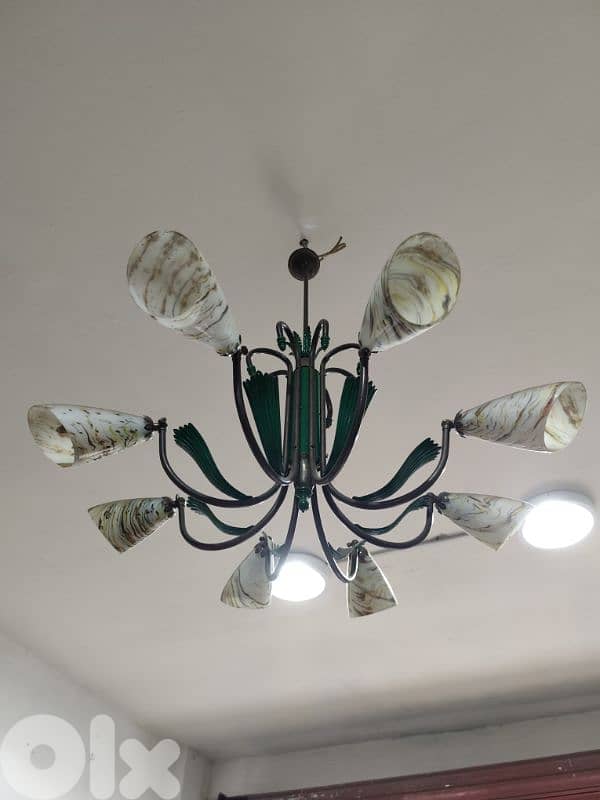 super wonderful chandelier art nouveau 4
