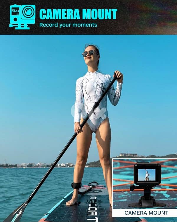 11'6"×34"×6" MyBoat Brand Inflatable Paddle Board kayak sup fishing 5
