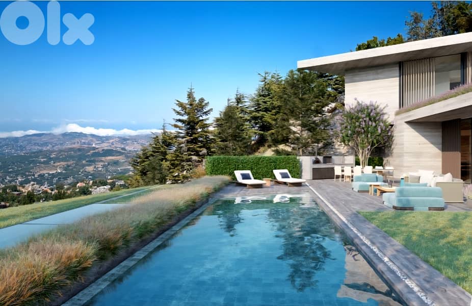 Villa for sale in Faqra/ Under construction/ Pool/ Garden/ Terrace 0