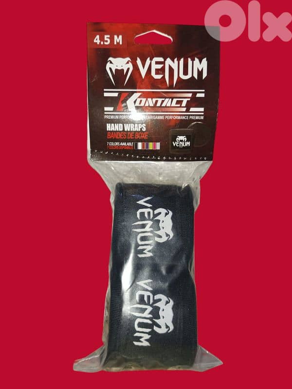 “Venum 4.5M Hand Wraps – Maximum Support & Protection” 0
