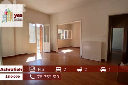 Achrafieh/Sioufi 145m2 | Well Maintained | Prime Location | PA