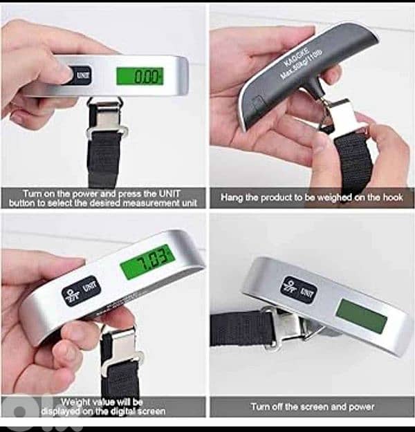 luggage scale ميزان شنط سفر الكترون 0