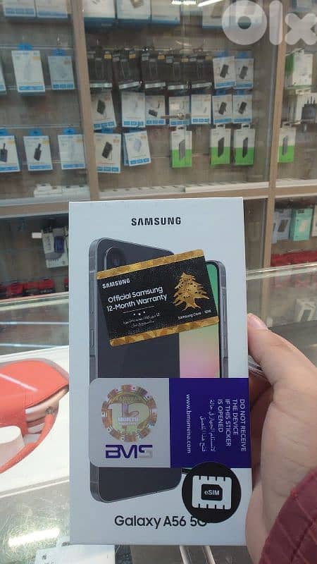 Samsung A56 12/256gb graphite ctc 0