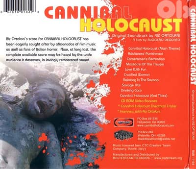 Cannibal Holocaust ( RARE EDITION )