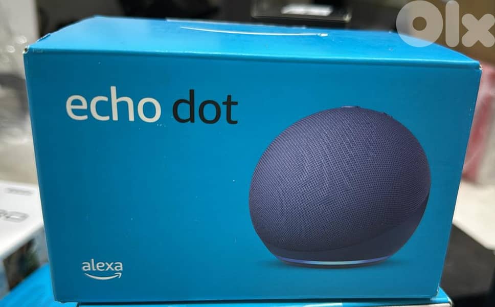 Amazon echo dot 5th generation blue 0
