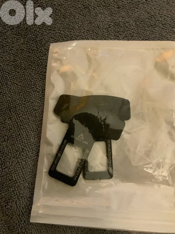 seatbelt alarm silencer black 0