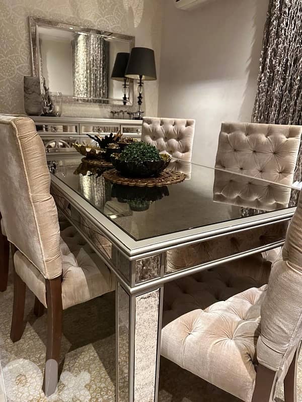 dinning room for sale غرفة صفرة للبيع 0