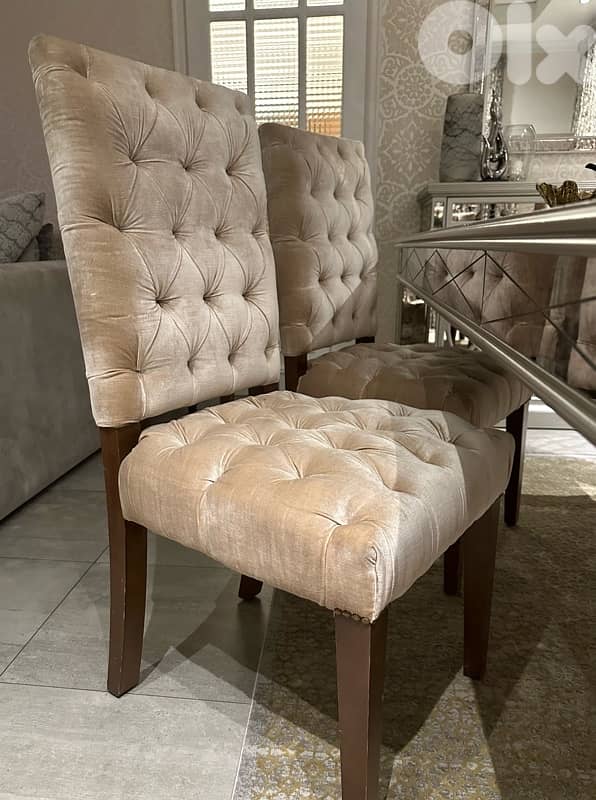 dinning room for sale غرفة صفرة للبيع 5