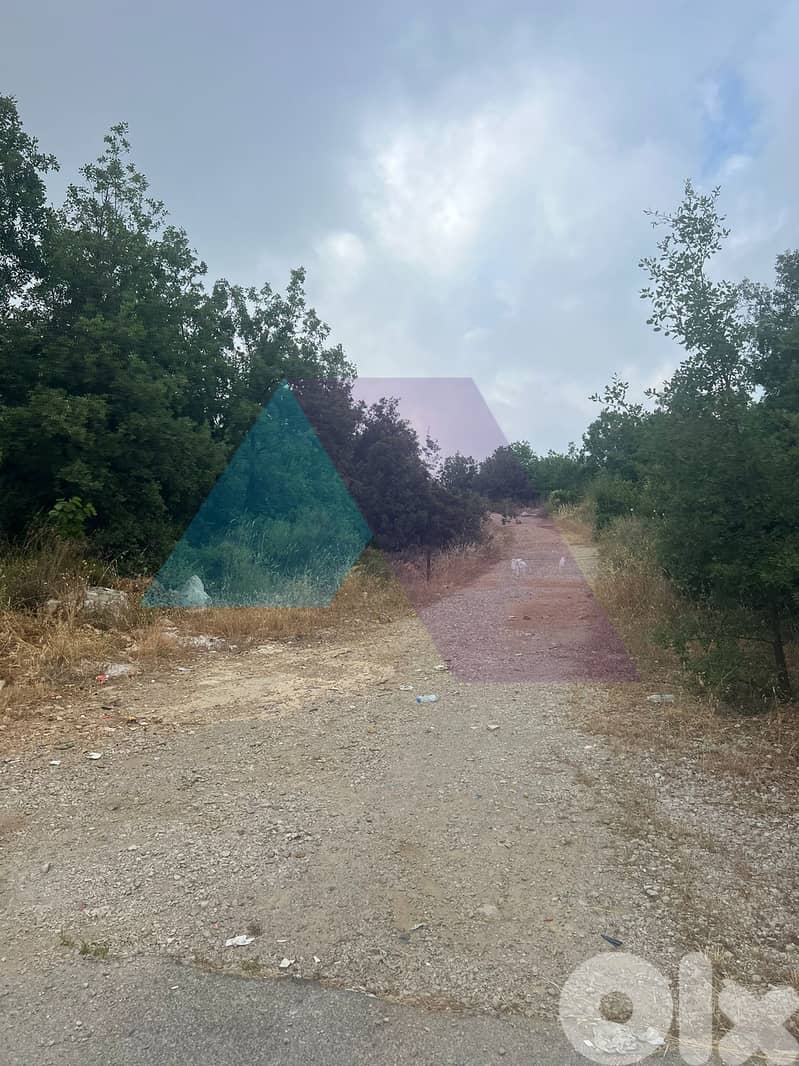 1150m2 land+Mountain View-Prime Location-4sale in Bikfaya - بكفيا 0
