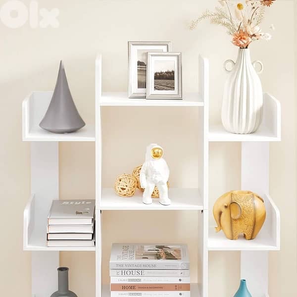 Bookcase, Tree Shaped Bookshelf, 1