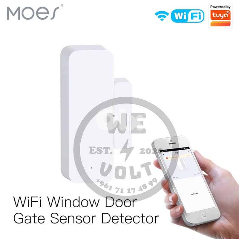 WiFi Smart Door & Window Sensor | MOES – We Volt 0