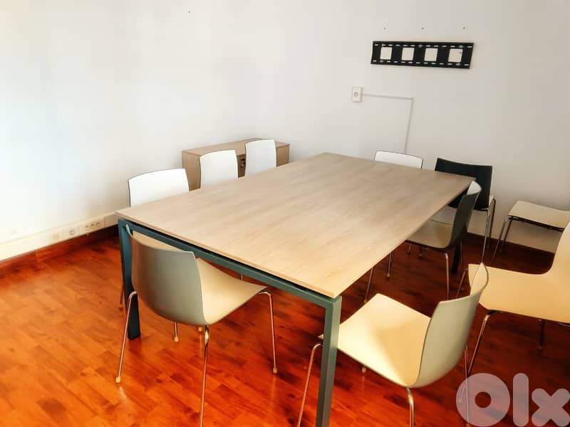 JH25-4337 Furnished Office 200m2 for rent in Achrafieh, $ 1,666 cash 0