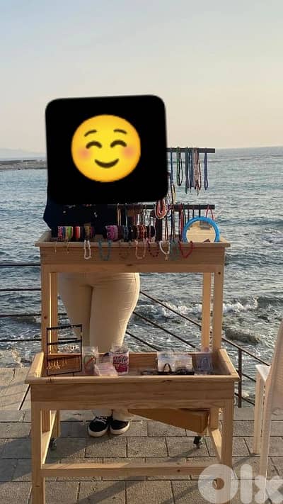 wood stand