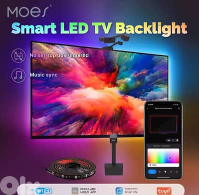 Smart TV Immersion Backlight Camera Sync | MOES – We Volt