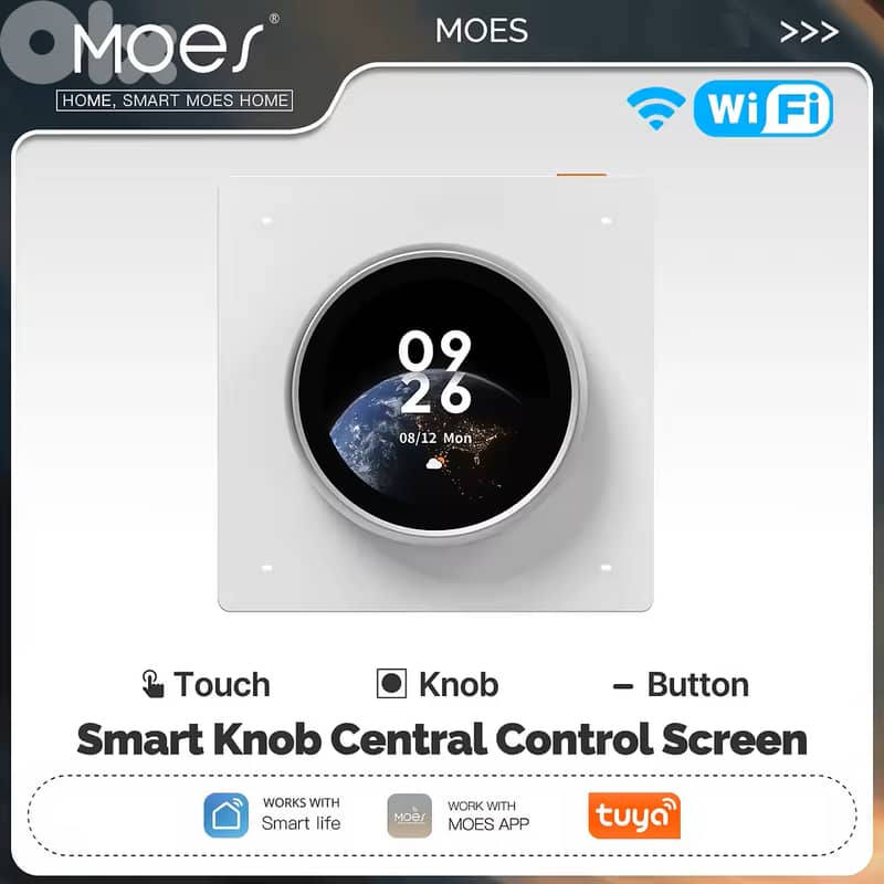 Smart Knob Central Control Screen WiFi+BT | MOES – We Volt 0