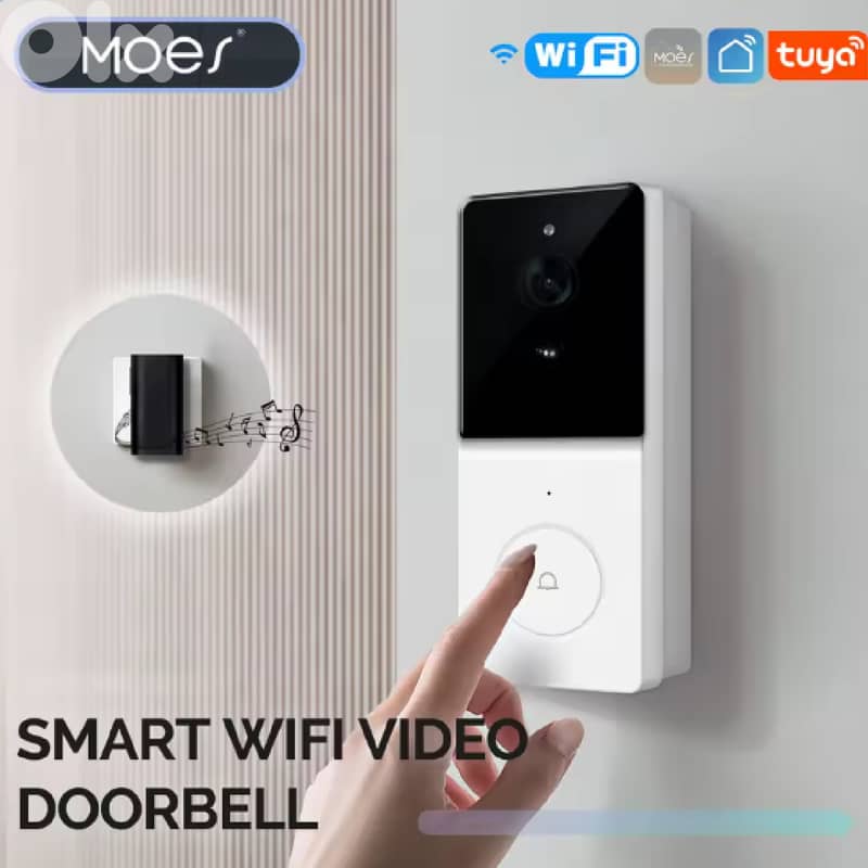Smart WiFi Video Doorbell Camera | MOES – We Volt 0