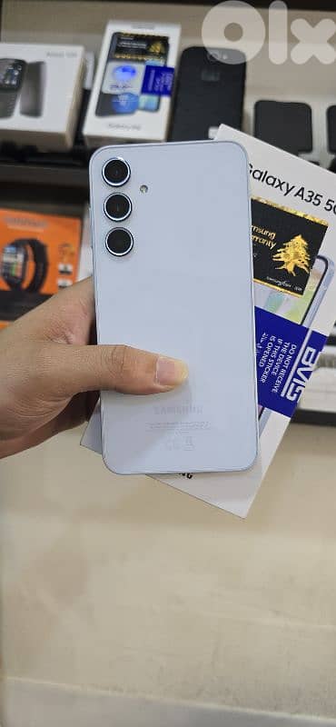 samsung a35 256 gb 16 ram like new bms warranty 0