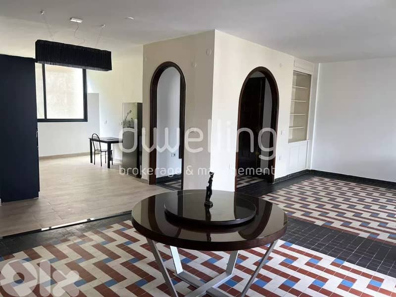 Renovated 3-Bedroom Apartment in Achrafieh for rent 0