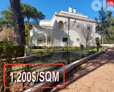 Luxurious villa FOR SALE in Daher el Souwan-Baabdat REF#CB100944