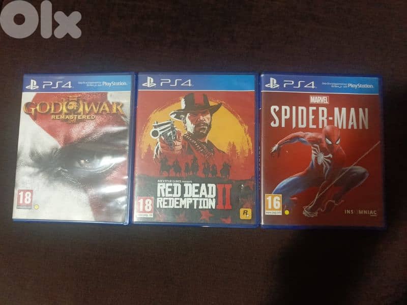 Ps4 games for sale 0