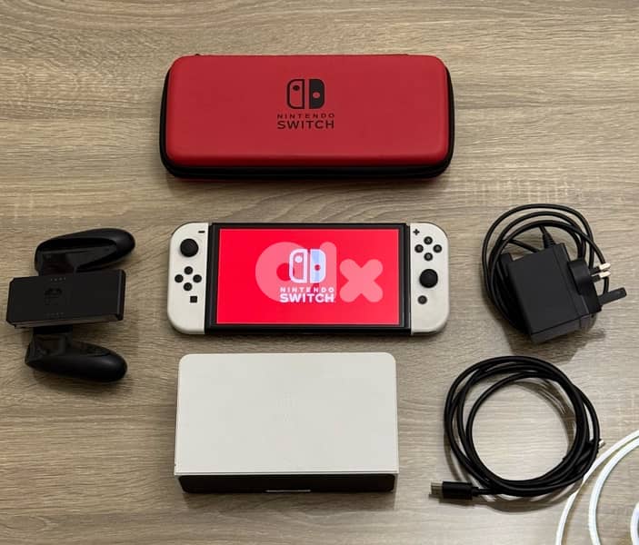 Nintendo switch oled (excellent condition) 0