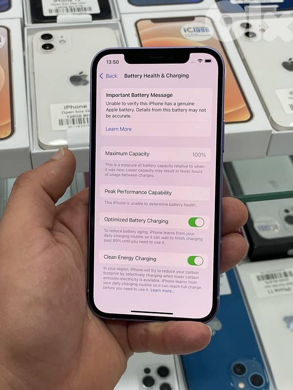 iPhone 12 128GB like new battery 100% change original 3
